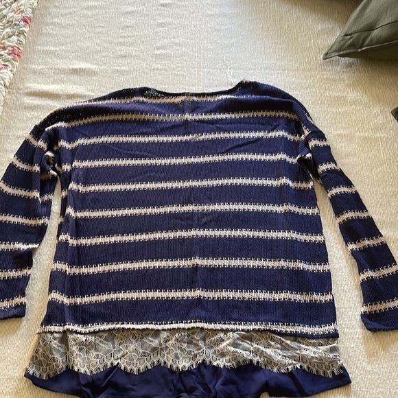 CB established 1962 Layered Look Long Sleeve Knit Sweater. Size L. P2/A1601 - Picture 4 of 8